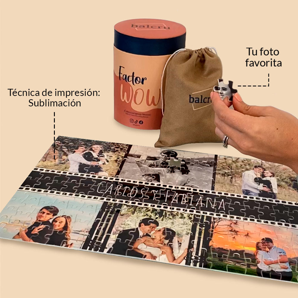 Rompecabezas El beso