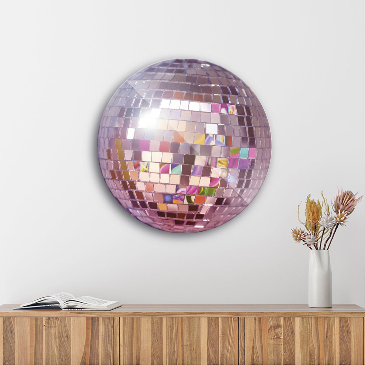 Cuadro Acrílico Disco Rossa