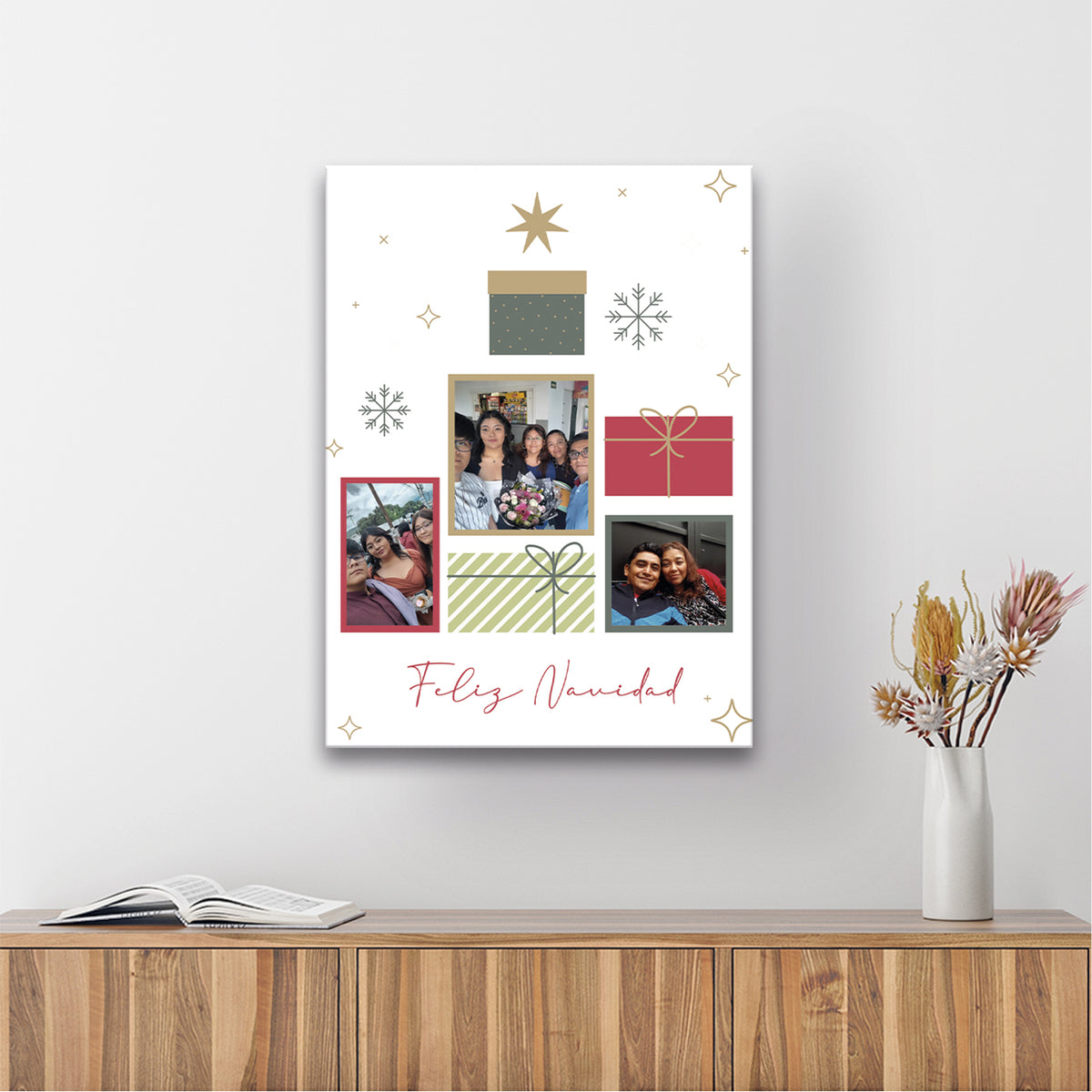 Cuadro acrílico - Feliz navidad balcru #Tipo_Canvas