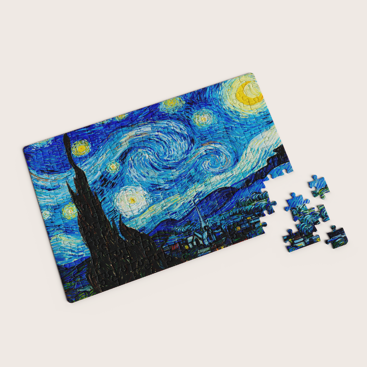 Rompecabezas La noche estrellada