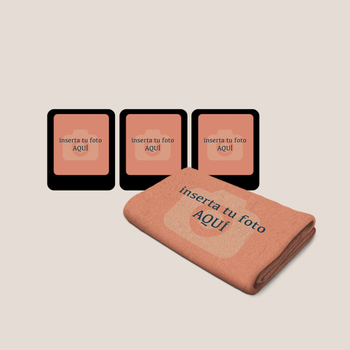 Paquete Imanes y Frazada