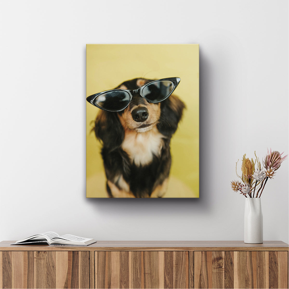 Cuadro acrílico - Dog cool  balcru #Tipo_Canvas