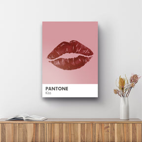 Cuadro decorativo Pantone Kiss