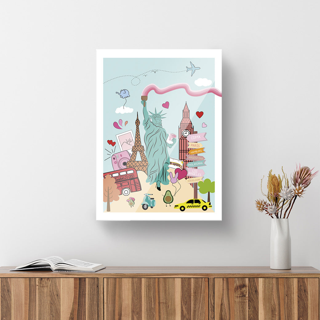 Cuadro Color Wanderlust