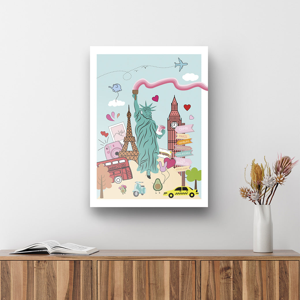 Cuadro Color Wanderlust