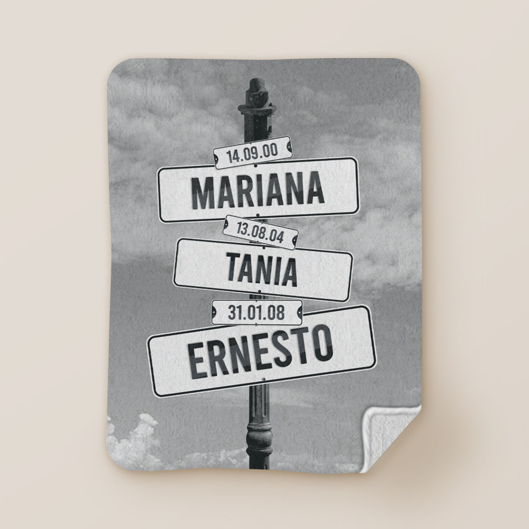 Cobija frazada Family 3