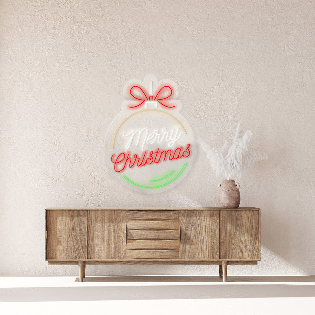 Merry christmas Neón