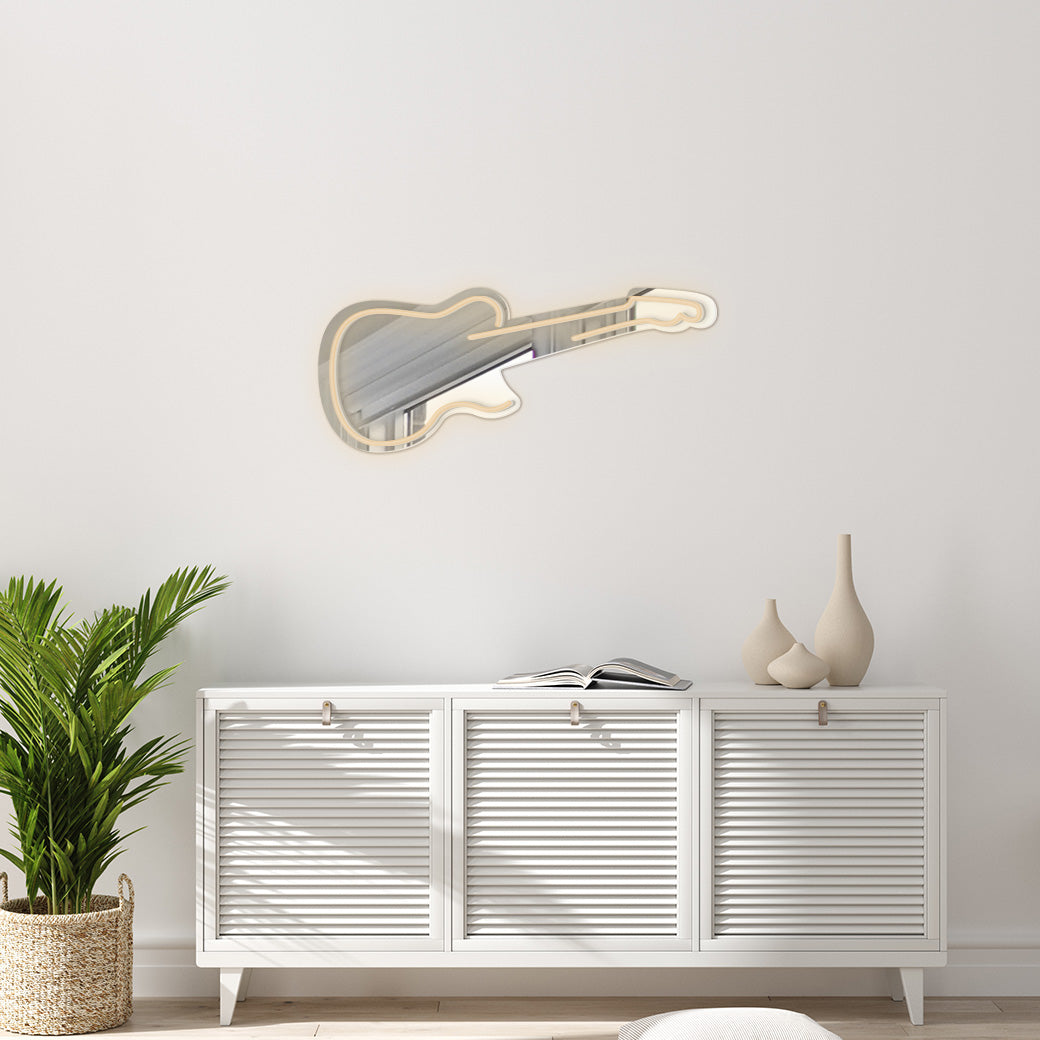 Espejo Neón Guitarra