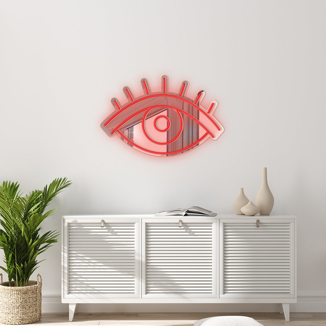 Espejo Neón Ojo