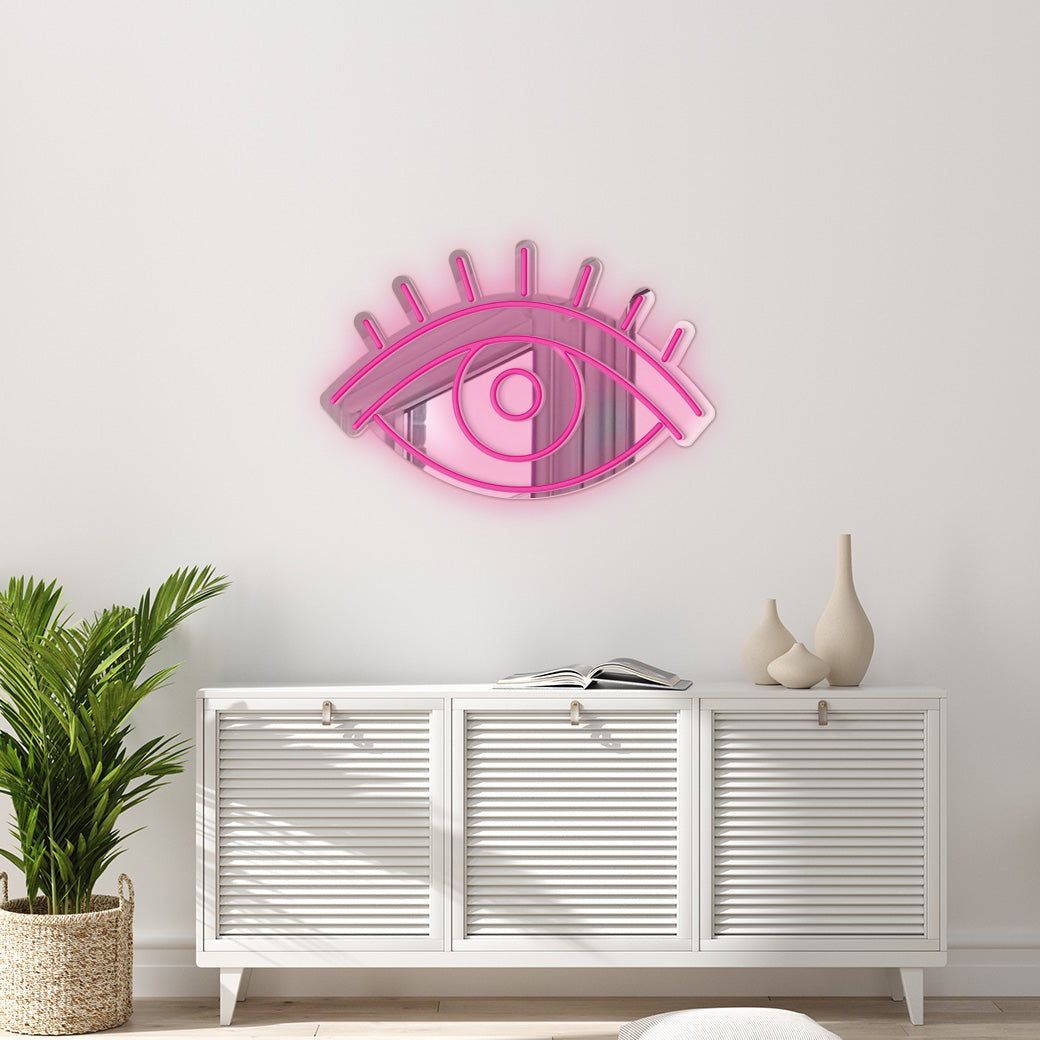 Espejo Neón Ojo