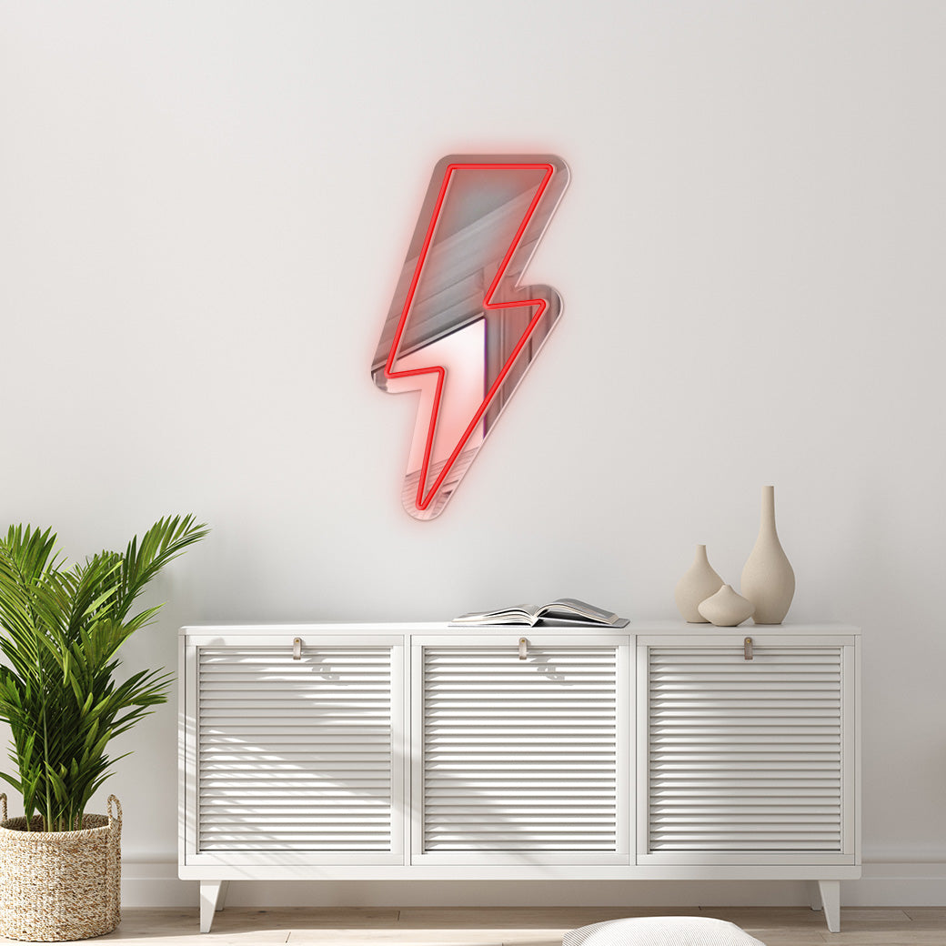 Espejo Neón Rayo
