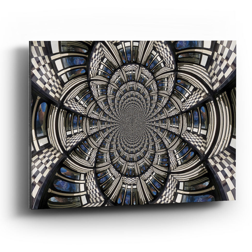 Cuadro de Infinito con figuras