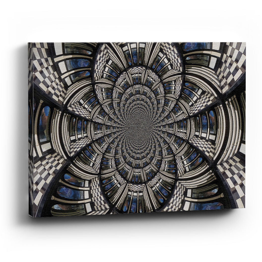 Cuadro de Infinito con figuras