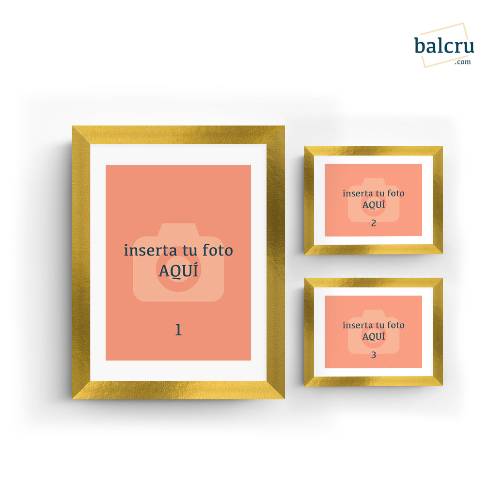 Collage de Cuadros Enmarcados 4