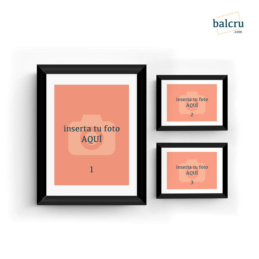 Collage de Cuadros Enmarcados 4