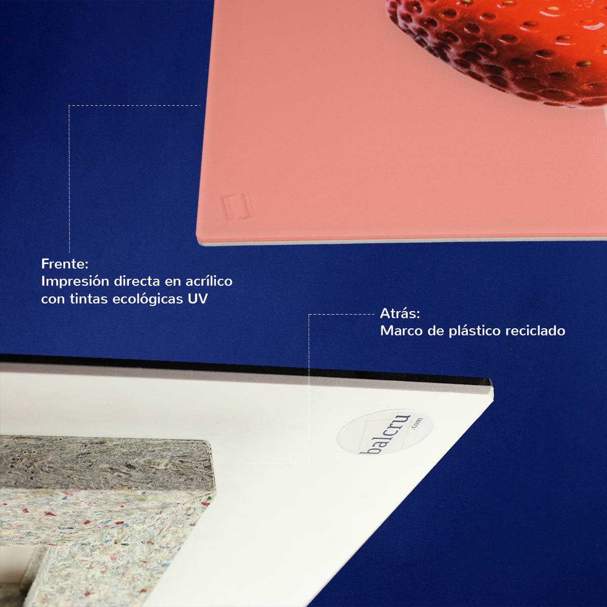 Cuadro Acrílico Personalizable (Cuadrado)