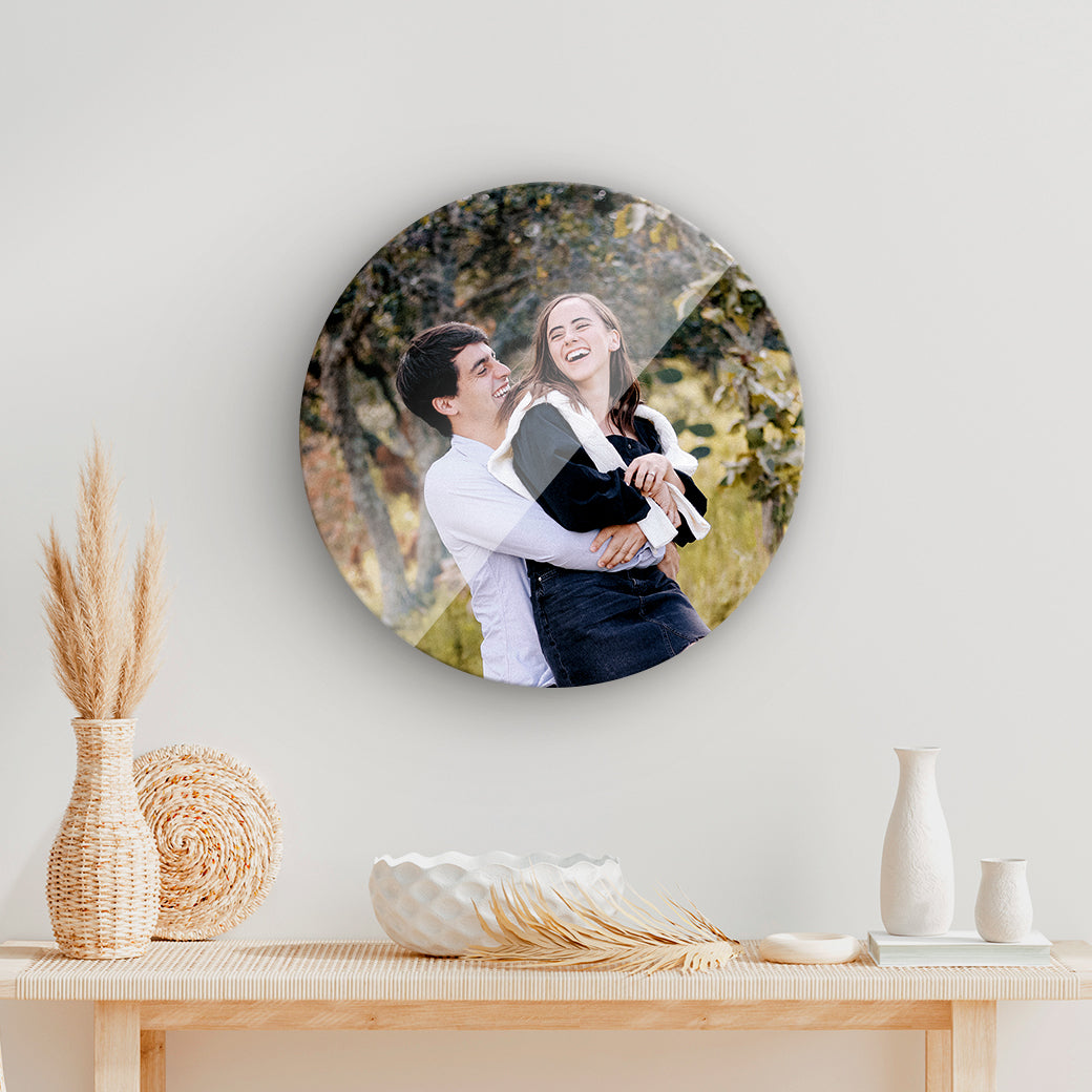 Cuadro Acrílico Circular Personalizable