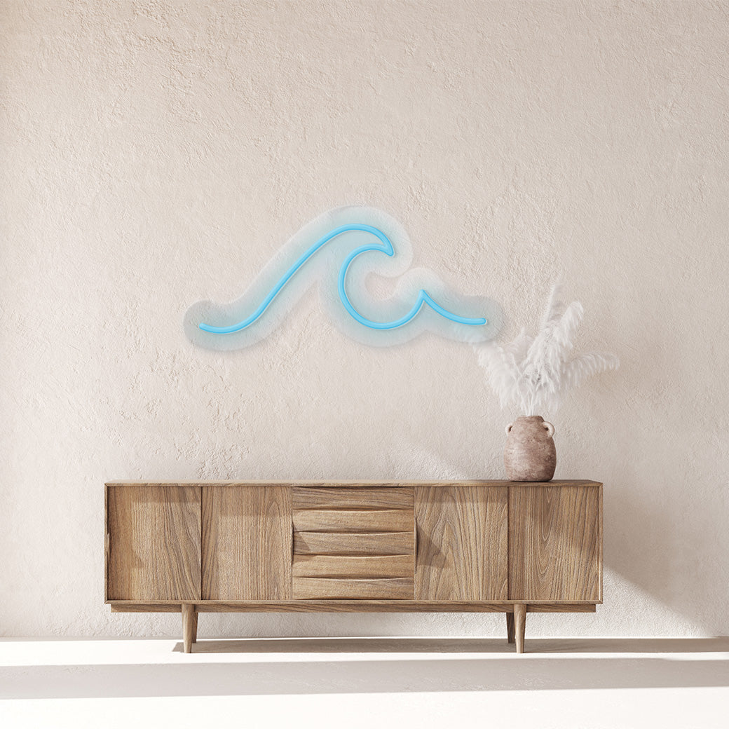 Ola Neón - balcru #color_azul claro