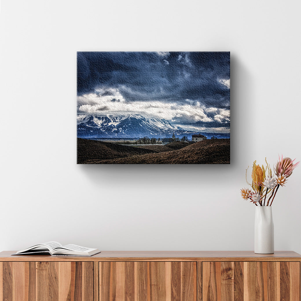 Cuadro acrílico Akureyri Gerardo Borbolla - balcru #Tipo_Canvas