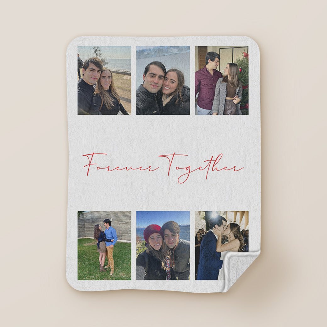 Cobija frazada personalizable forever