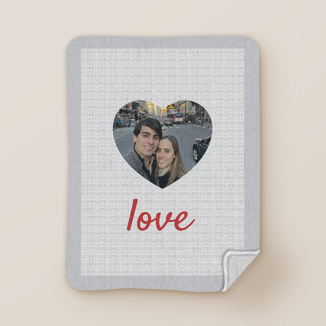 Frazada manta cobija personalizada balcru