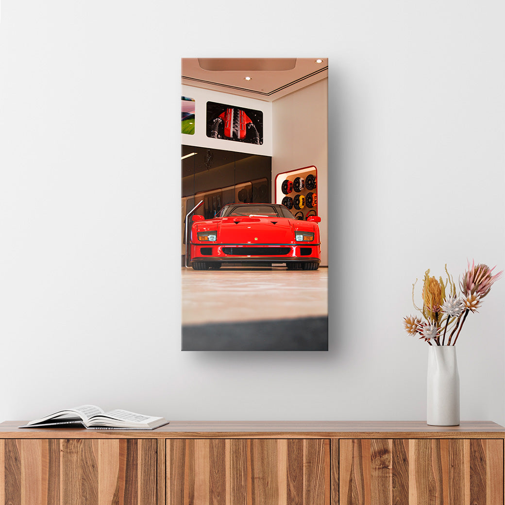 Cuadro decorativo de Ferrari F40