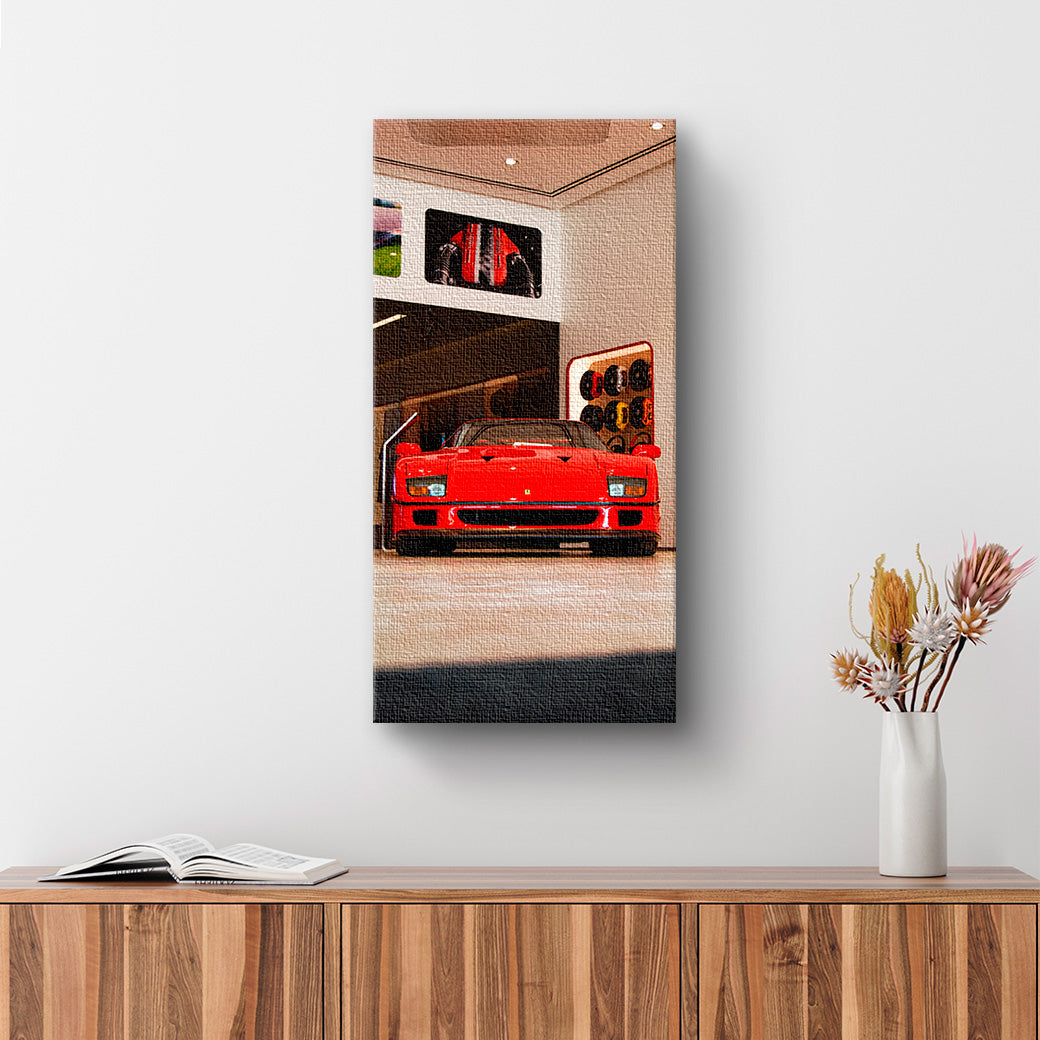 Cuadro decorativo de Ferrari F40