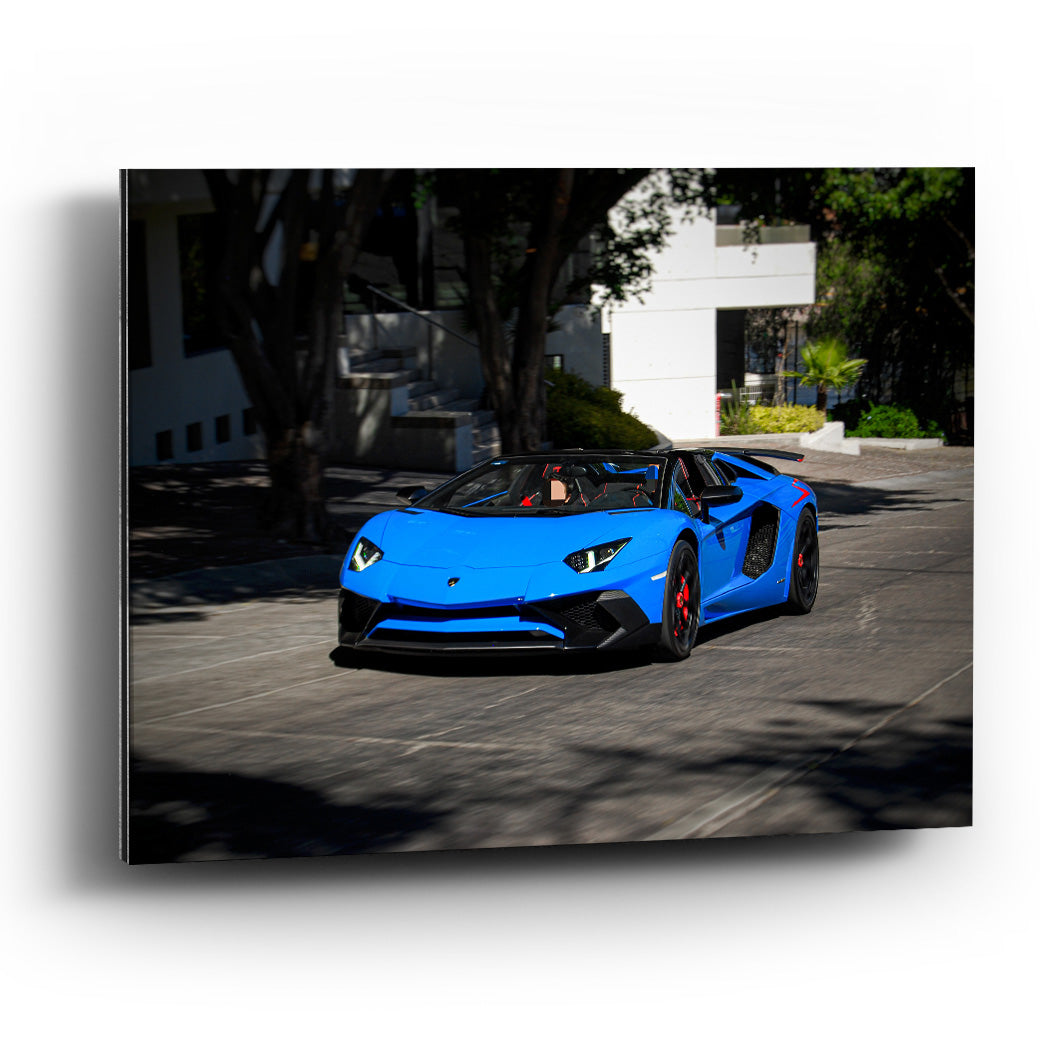Cuadro de Lamborghini Aventador SV