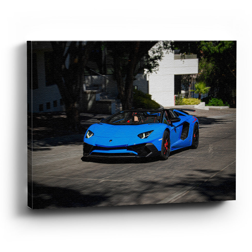 Cuadro de Lamborghini Aventador SV
