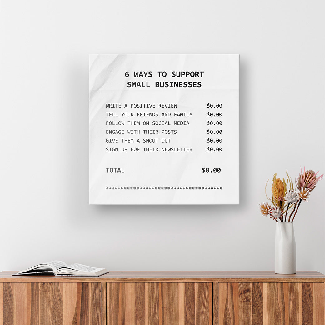 Cuadro decorativo Pequeños negocios