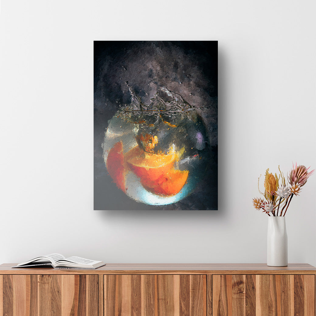 Cuadro de Bodegón de naranjas