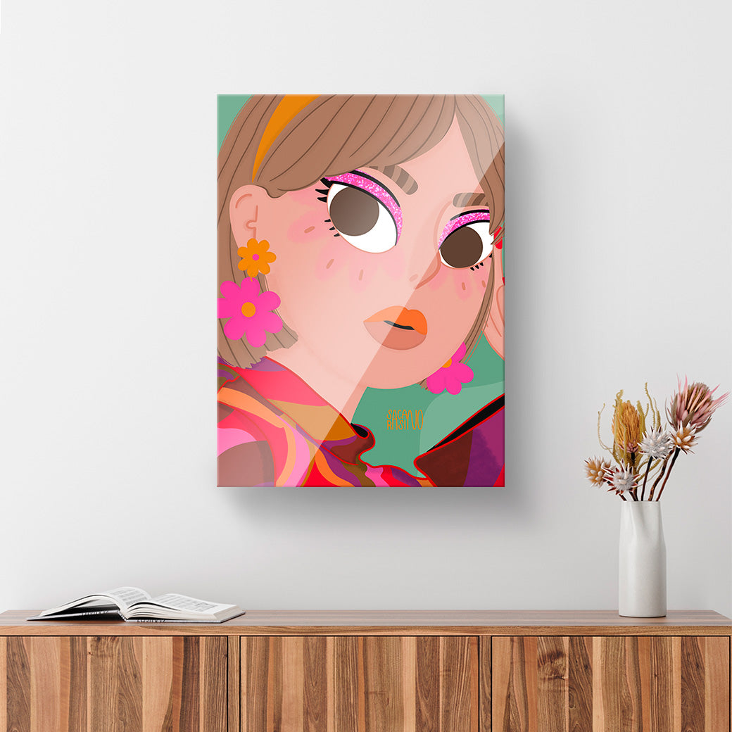 Cuadro decorativo 60s style