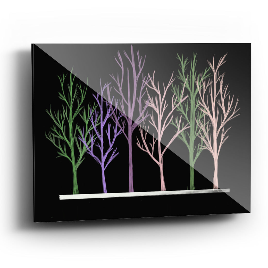 Cuadro con Bosque de colores