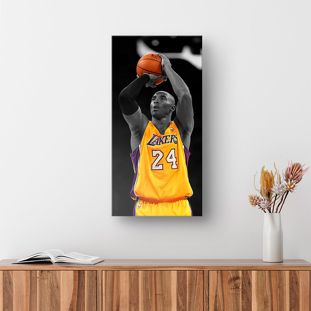 Cuadro de Kobe Bryant