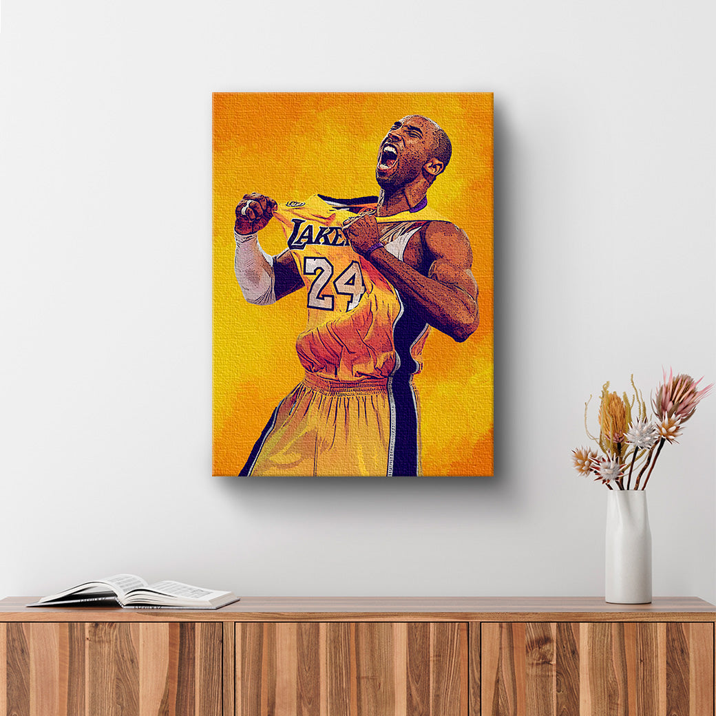 Cuadro de Kobe Illustration
