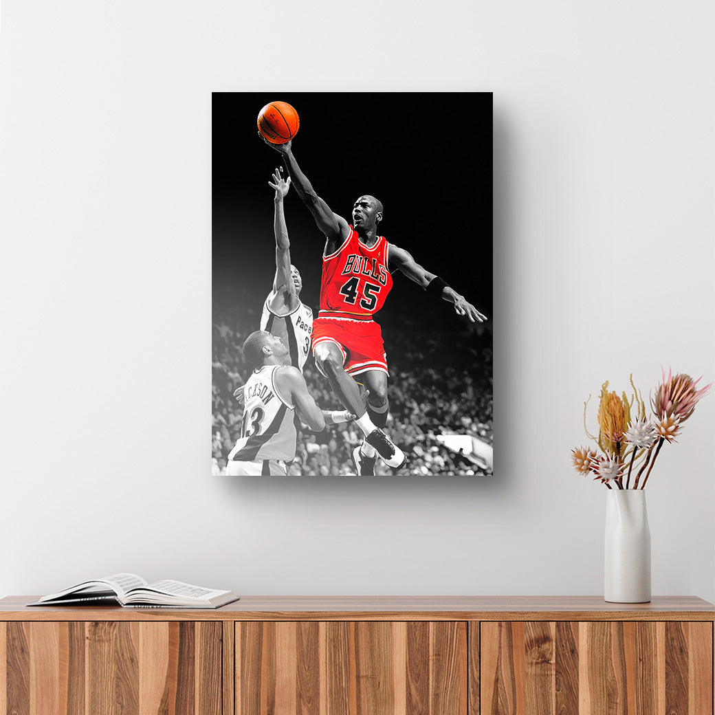 Cuadro decorativo de Michael Jordan