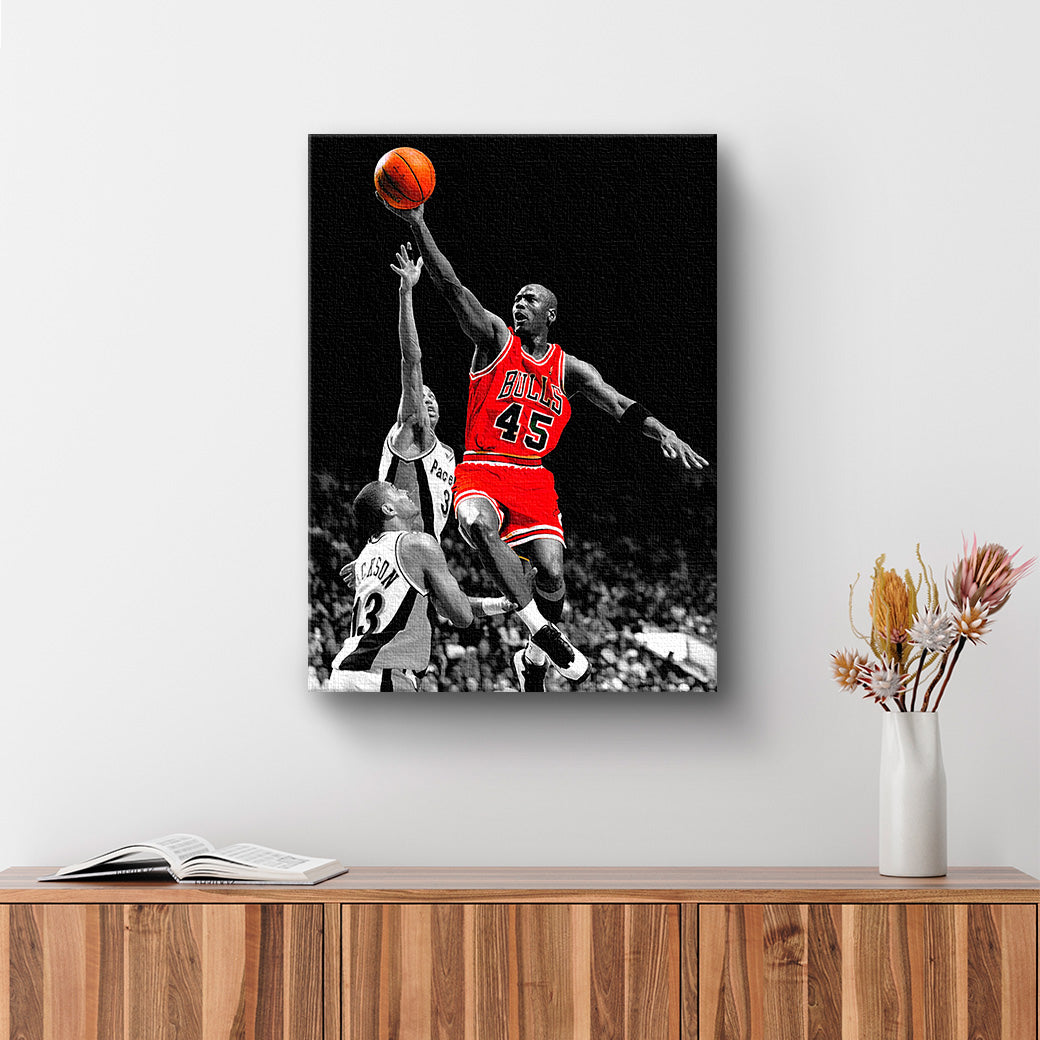 Cuadro decorativo de Michael Jordan