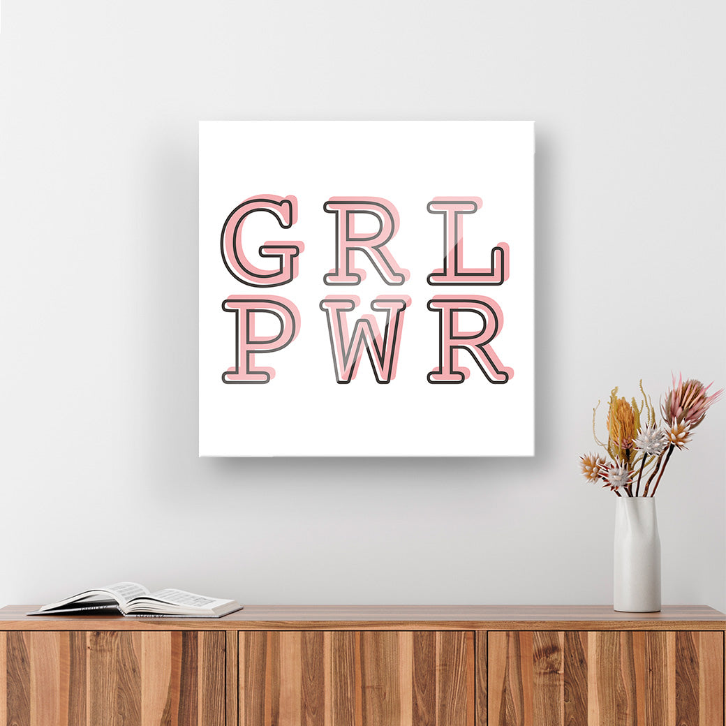 Cuadro decorativo de Girl pwr