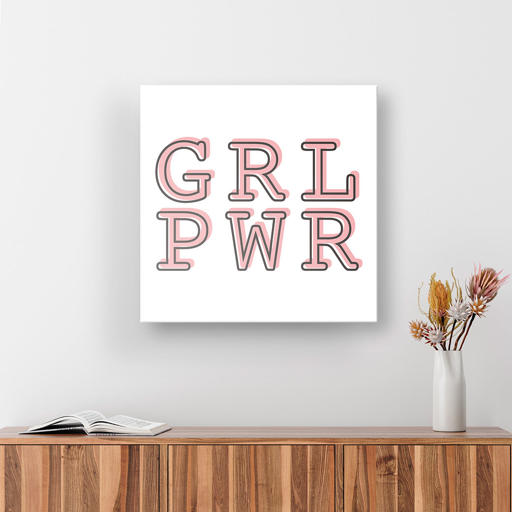 Cuadro decorativo de Girl pwr