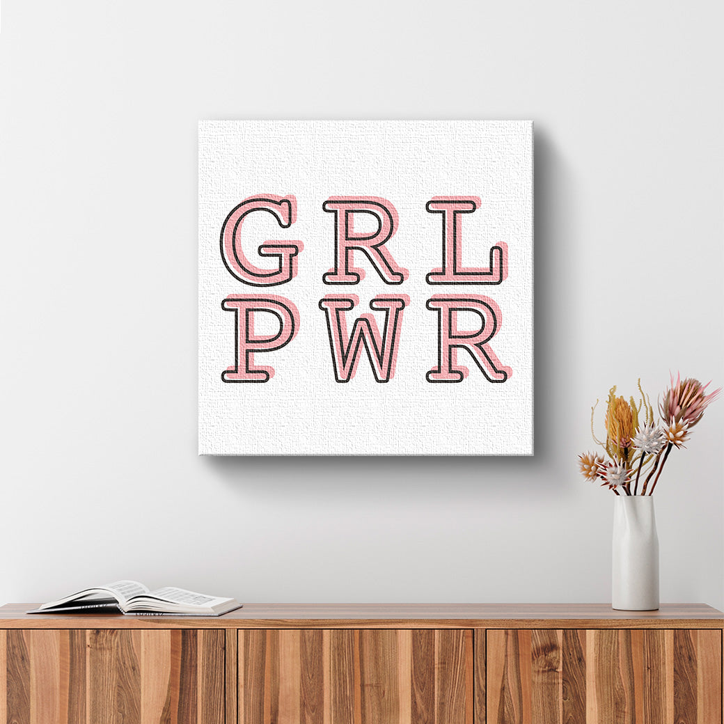 Cuadro decorativo de Girl pwr