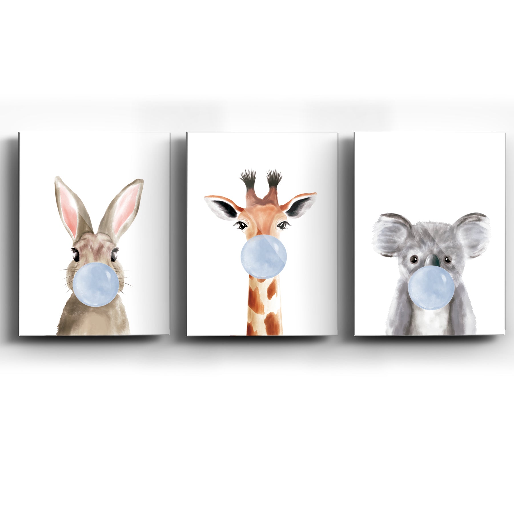 Collage de Cuadros Blue Bubble Gum