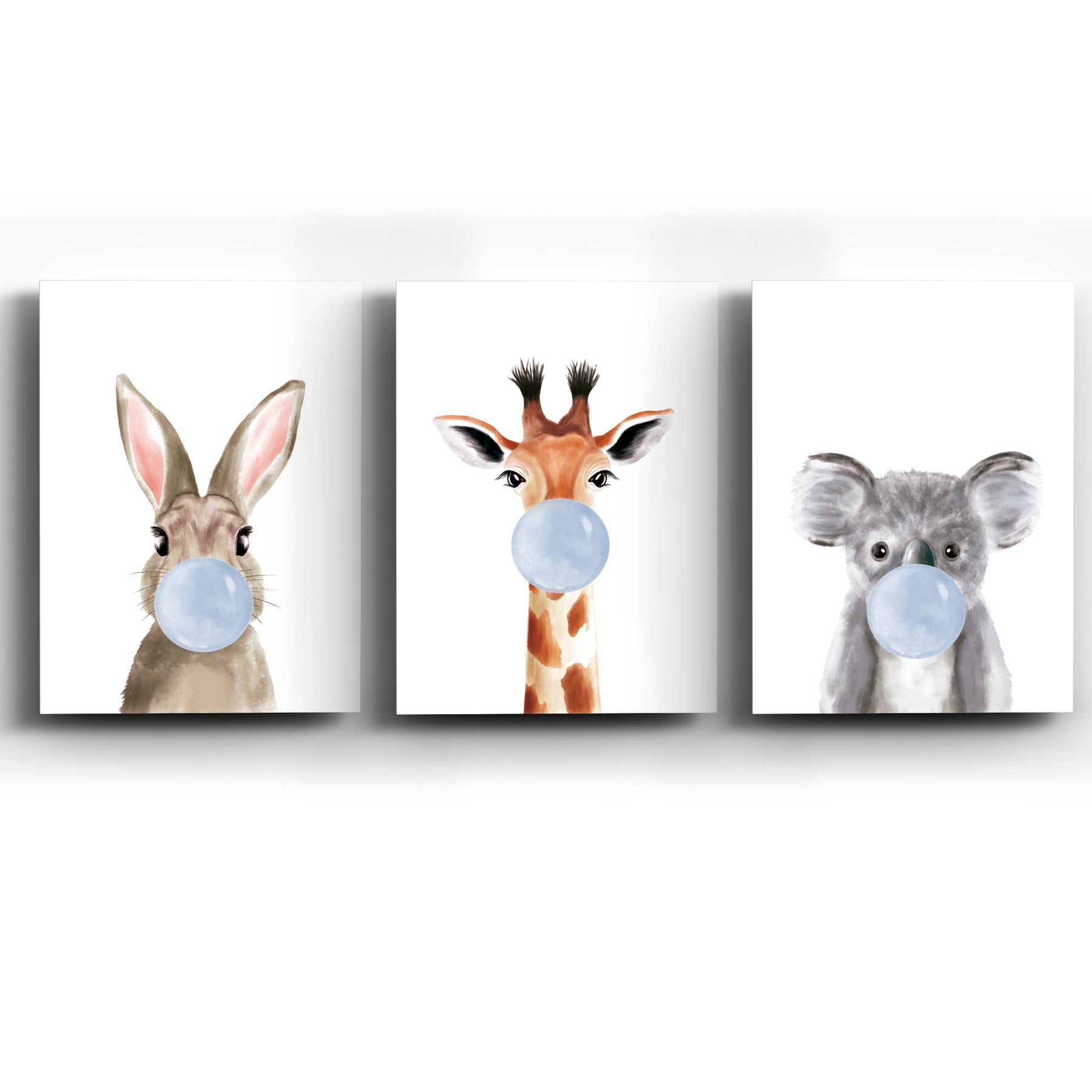 Collage de Cuadros Blue Bubble Gum