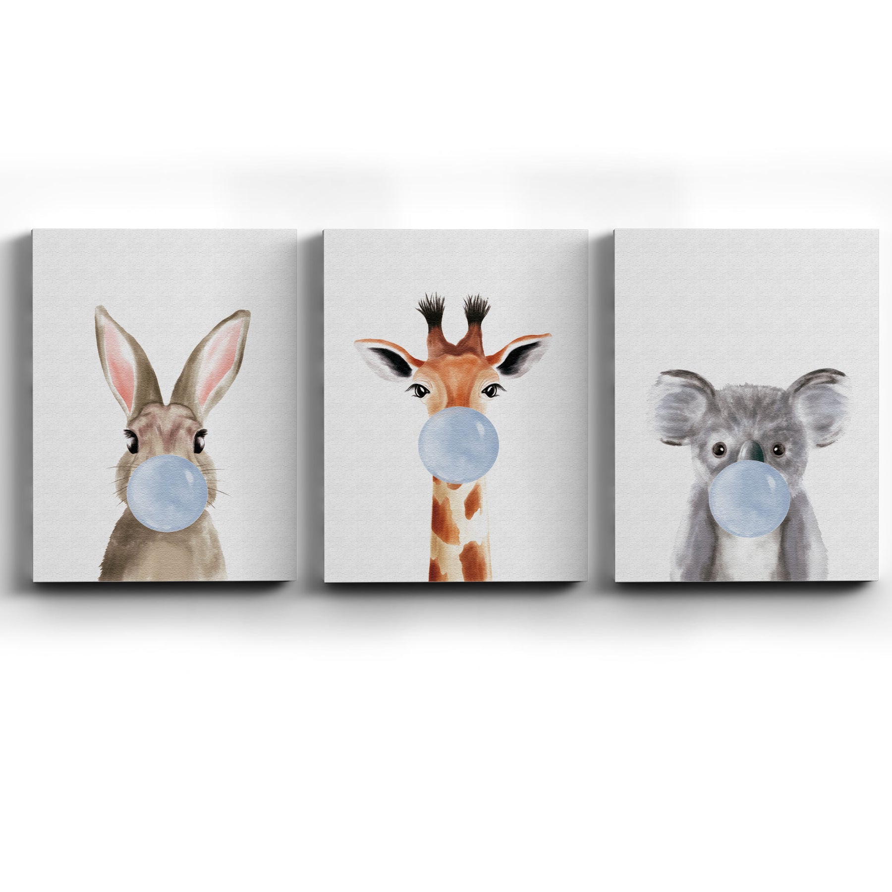 Collage de Cuadros Blue Bubble Gum