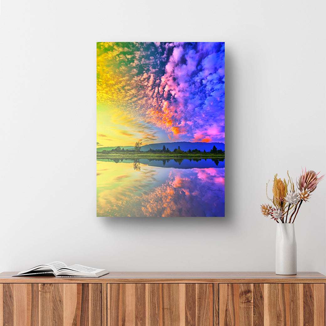 Cuadro de Yellow and Blue