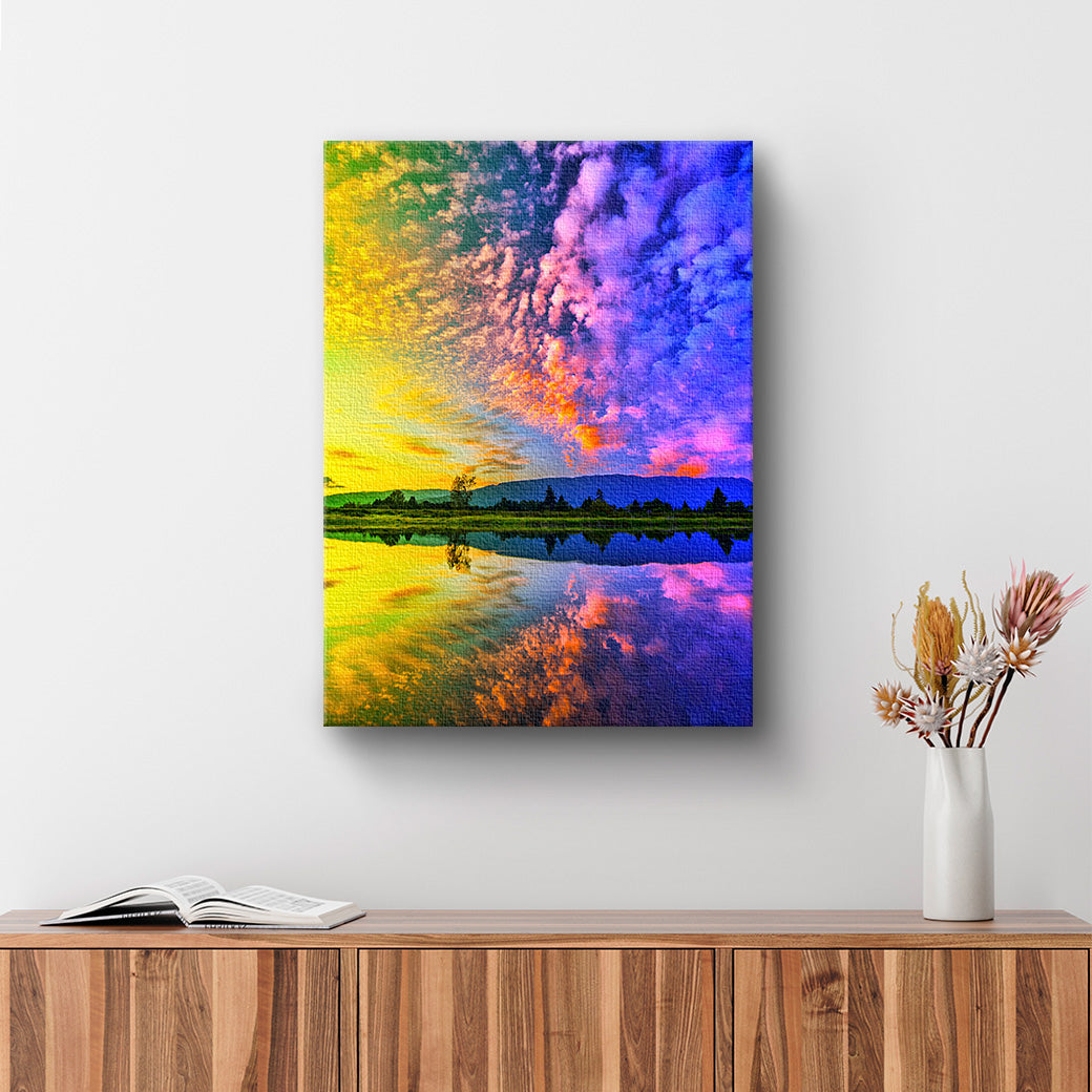 Cuadro de Yellow and Blue