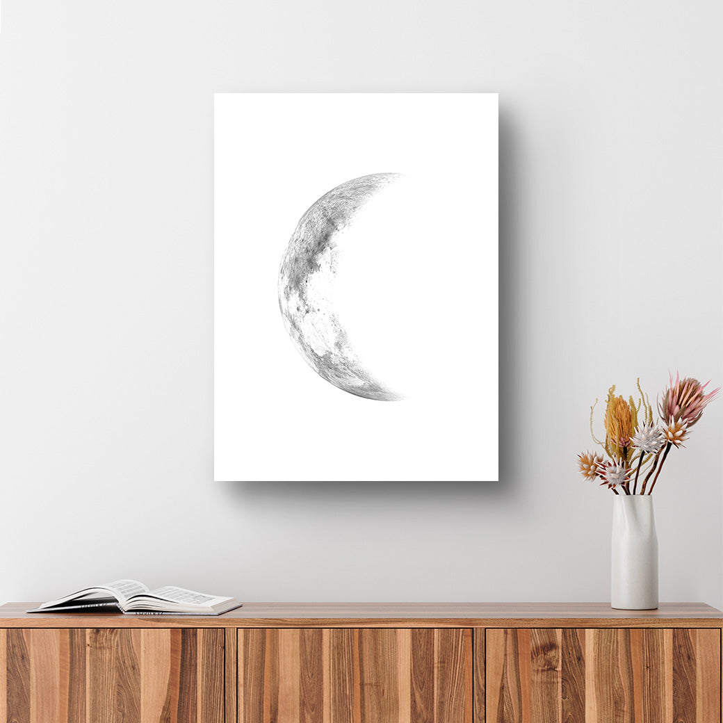 Cuadro de Luna Menguante