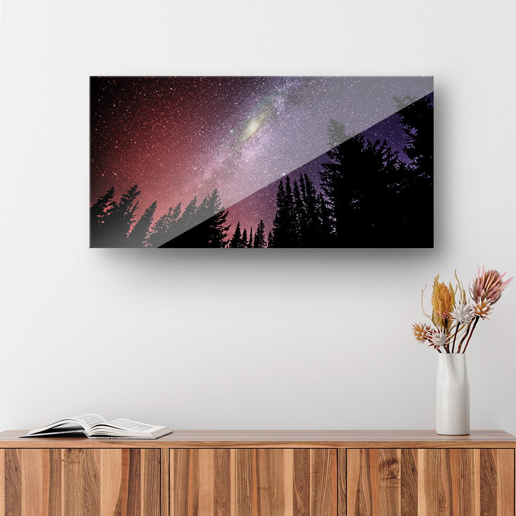 Cuadro con Bosque de Estrellas