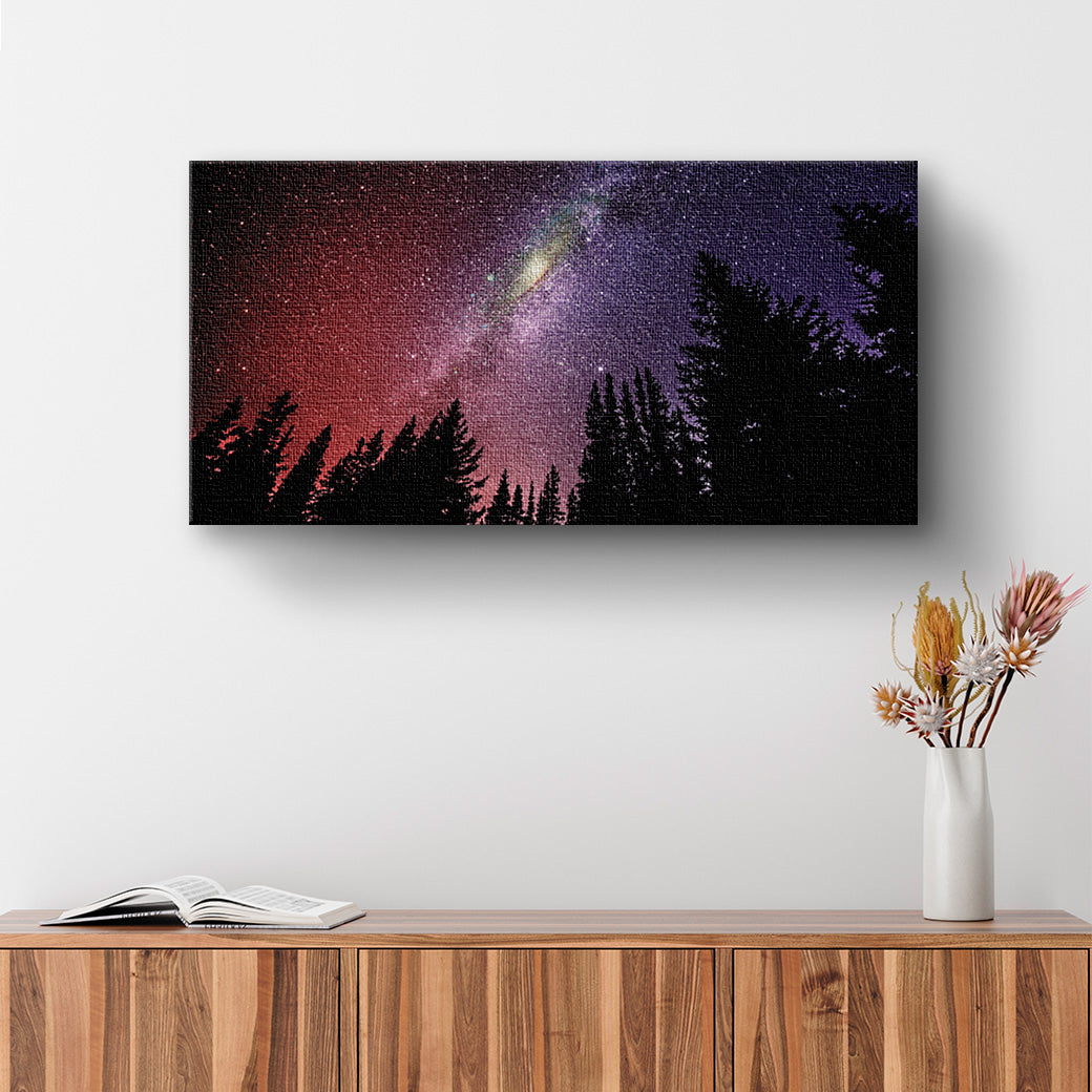Cuadro con Bosque de Estrellas