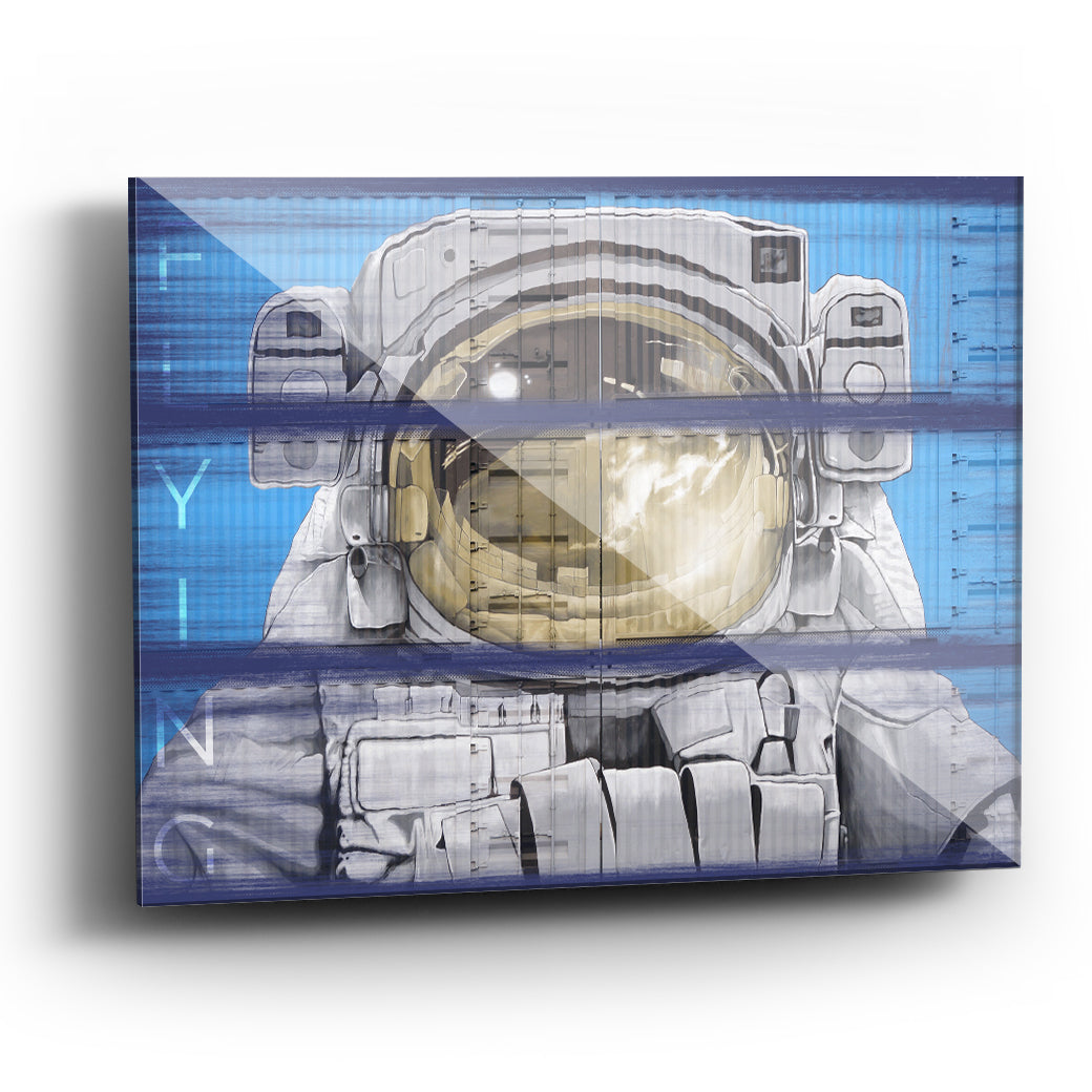 Cuadro acrílico Astronauta modular - balcru #Tipo_Acrílico