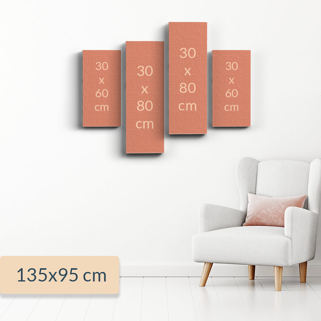 Collage de Cuadros Split 4